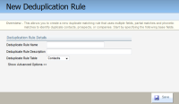 An image of the Deduplication Rule Details section.