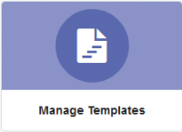 An image of the Manage Templates option.