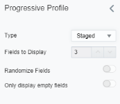 An image of the Progressive Profile panel