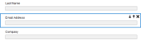 An image highlighting a field and the reposition buttons.