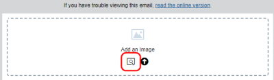 An image highlighting the browse button 