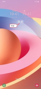 An image of android lock screen