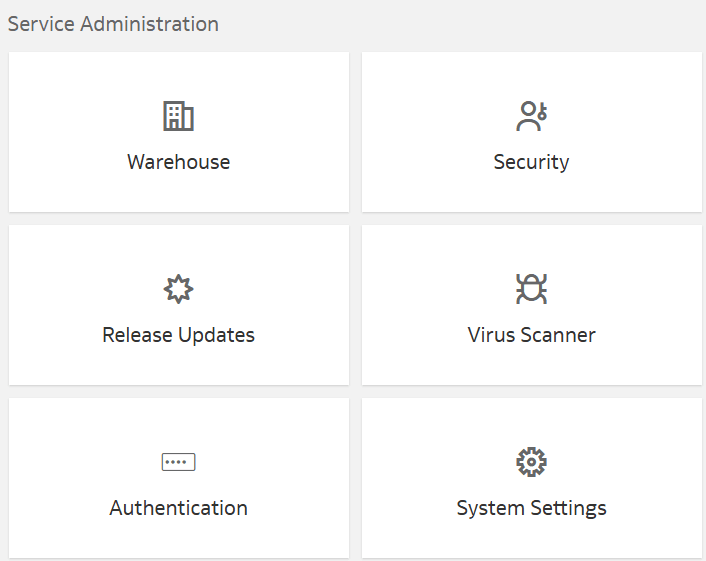 System Settings tile