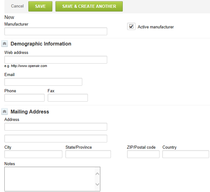 Manufacturers form