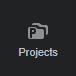 Projects application menu icon in OpenAir