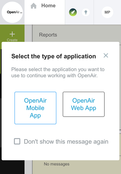 Sign in to OpenAir Mobile with IdP Single Sign-On