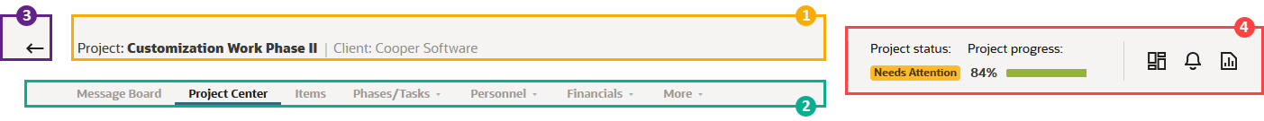 Record header elements