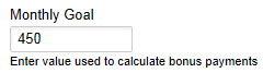 Example of numeric custom field.
