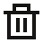 Delete icon for Android