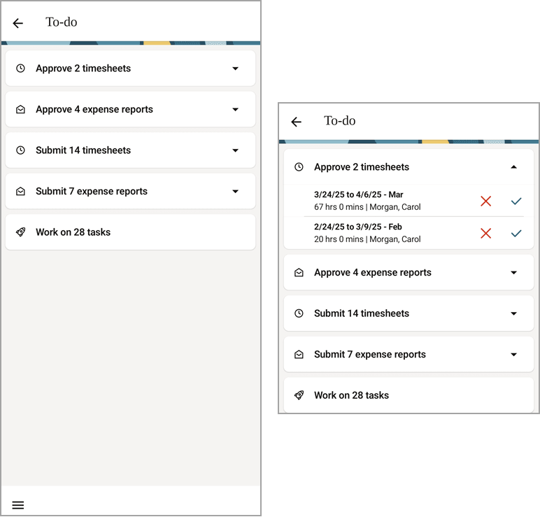 To-do list screenshot