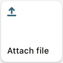 Attach file widget screenshot