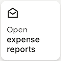Open expense report widget