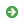 Arrow pointing right on green background
