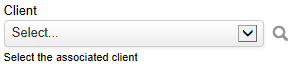 Example of pick list custom field.