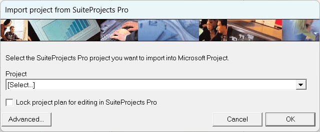 Export Settings Window in Microsoft Project using the toolbar add-in.