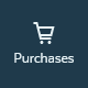 Purchase module menu button