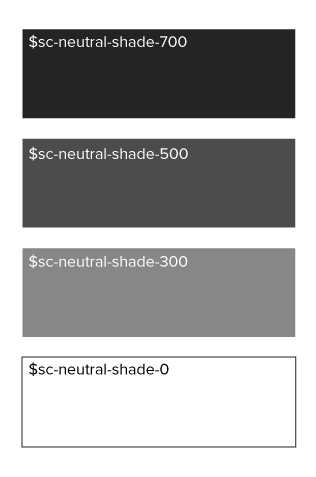 Intermediate neutral shades