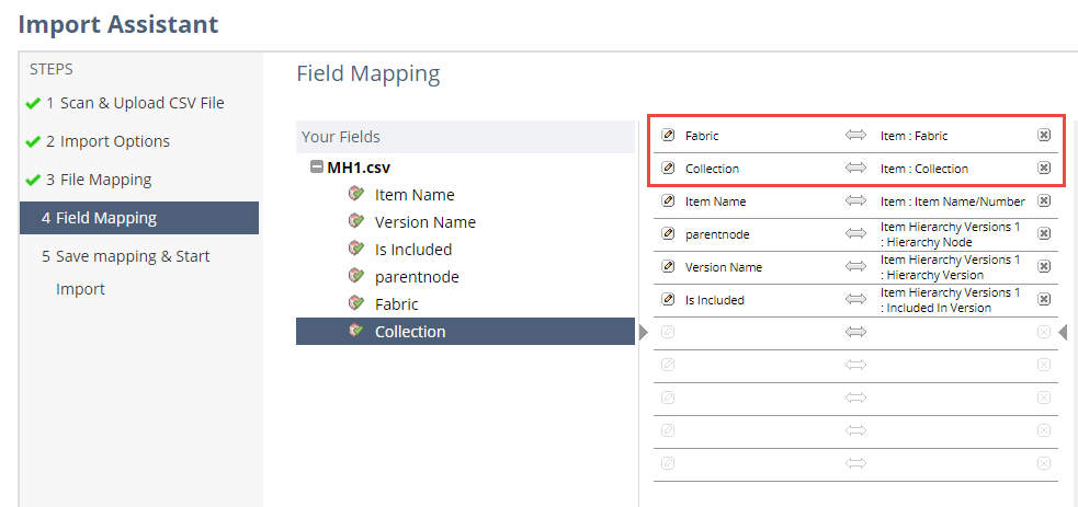 Field Mapping Attributes with the Import Assistant.
