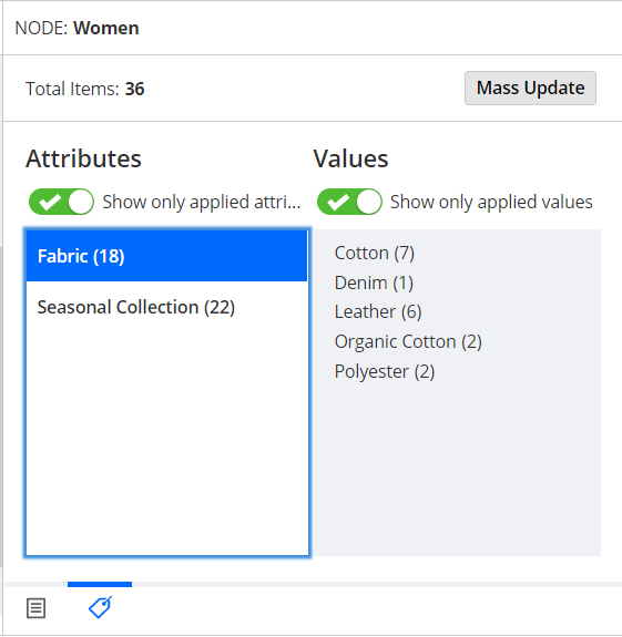 Viewing Attributes in the Hierarchy Manager.