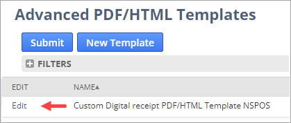 Location of PDF template