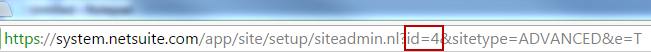 SCIS ID in Address Bar