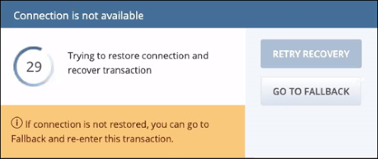 SCIS EMV Connection is not available 3