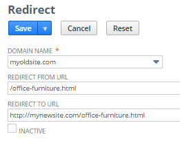 Redirect absolute URL example