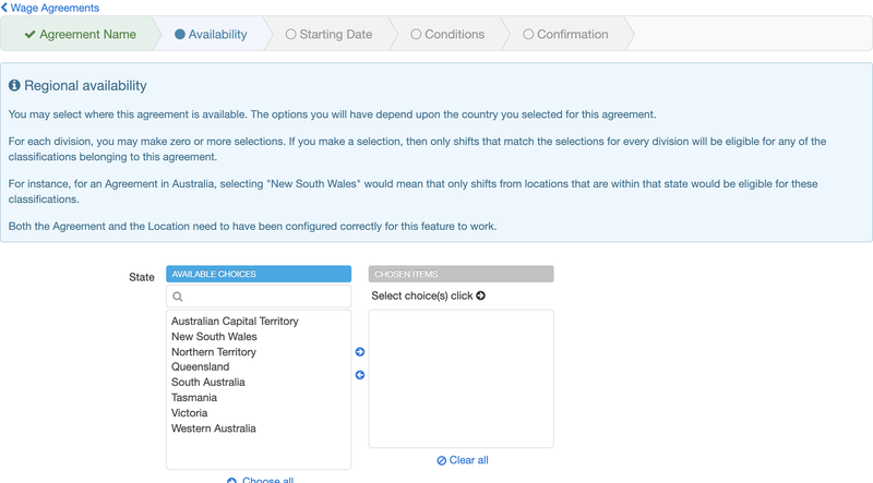 Regional Availability