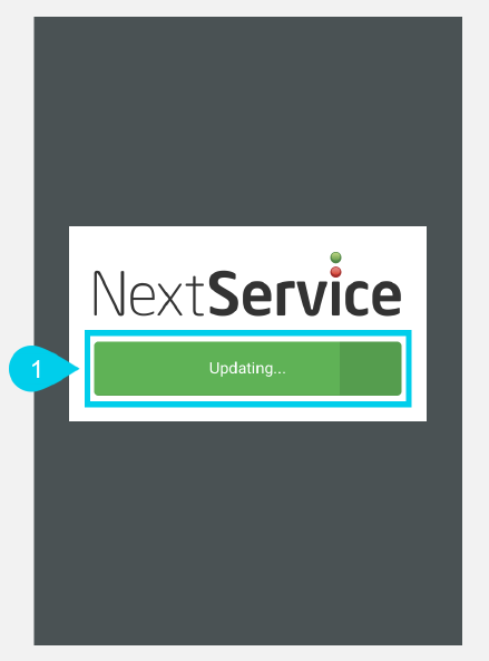 NextService Mobile update screen detail