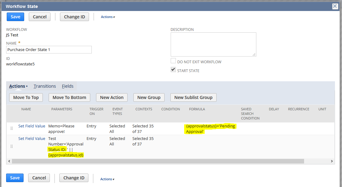 NetSuite Applications Suite Examples of Customizations Affected by