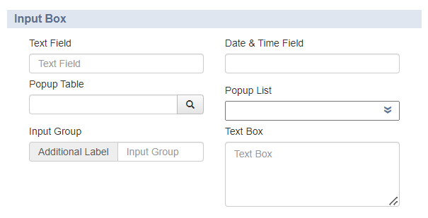 An input box question for NetSuite CPQ Configurator with all its answer types.