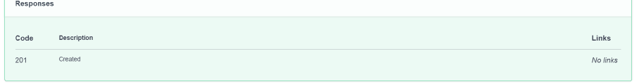 A successful 201 Code for creating a new SuiteApp version using Control Center API Endpoints.