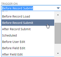 Sample segment Workflow Trigger On list.