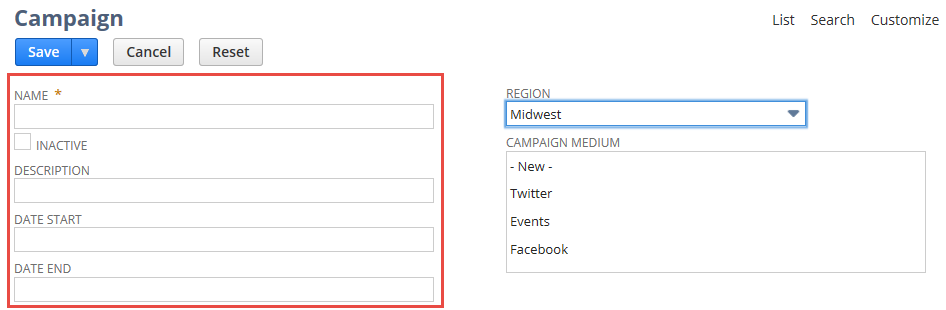 Campaign Donor Scenario Sample section of the Custom Segments as XML Definitions page