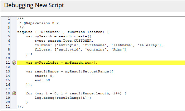 script debugger add clippings