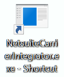 NetSuite Carrier Integrator shortcut icon