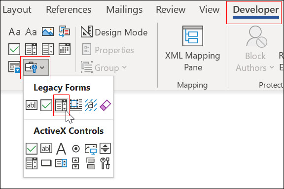 Description of xdo-drop-down-form-toolbar.jpg follows