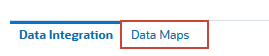 Data Maps tab