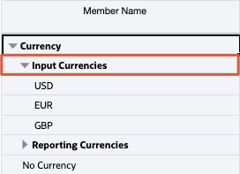 Expand Input Currencies