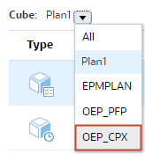 Select OEP_CPX