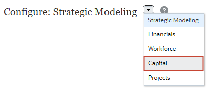 Selecting Capital