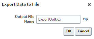 Export Outbox File Name