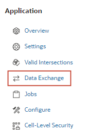 Go to Data Exchange