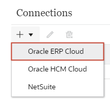 Adding an ERP Cloud Connection