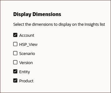 Display Dimensions