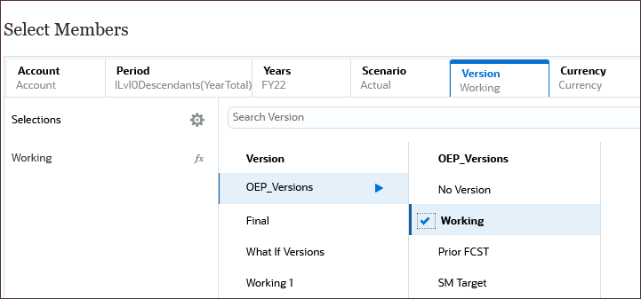 Select Members