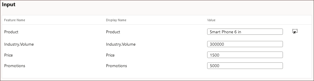 Test Model Input