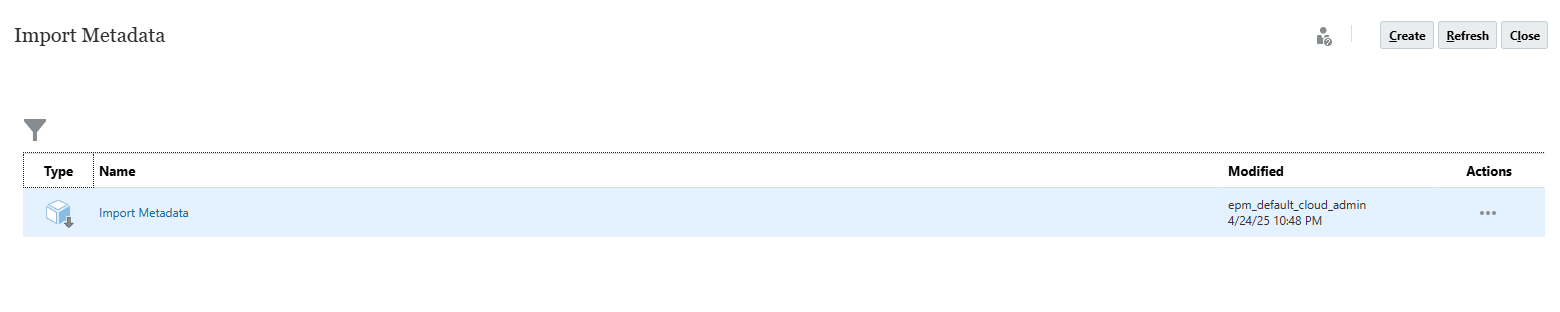  metadata import errors