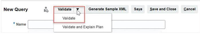 Validate Query