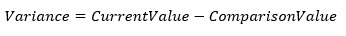 Formula for variance (numbers) Formula for variance (numbers)